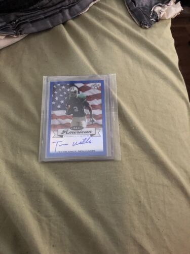 2013 Leaf Metal Draft Terrance Williams All-American RC Ref Auto 15/25 - Picture 1 of 2
