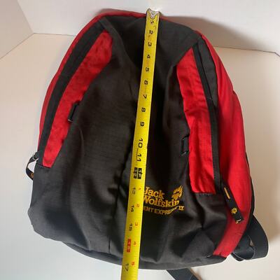 Jack Wolfskin Orient Express II Backpack Black Red | eBay
