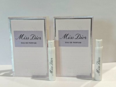 Dior Miss Dior Eau De Parfum EDP Mini Spray Vials 1ml/0.03fl oz NEW Lot of 2x