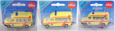 Siku Super 1083 CZ MB Sprinter II Emergency Service, gelb, ZÁCHRANNÁ SLUZBA C 15