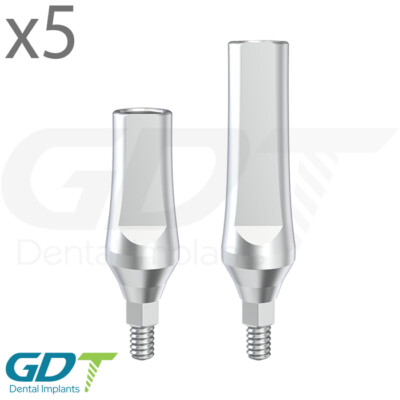 5 Straight Prosthetic For Conical NP Active Hex 2.25mm Dental Fixture