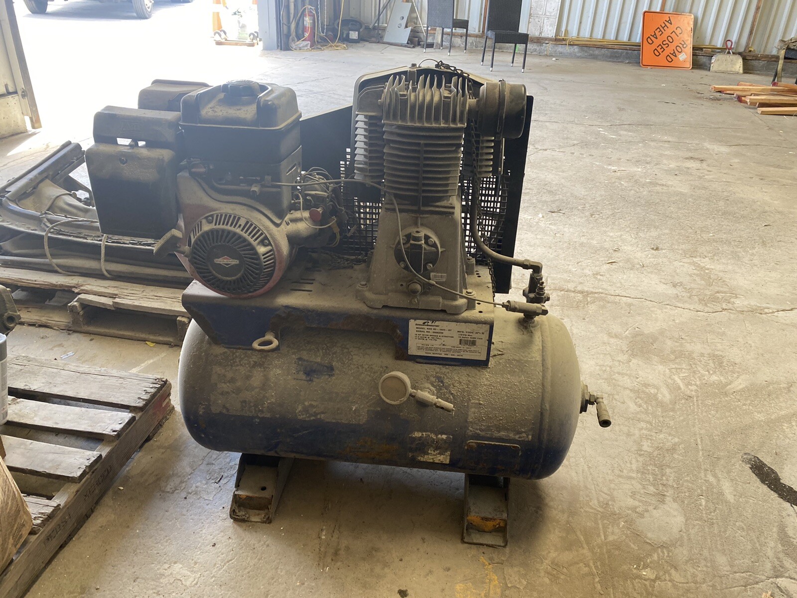 Gasoline Service Truck Air Compressor eBay