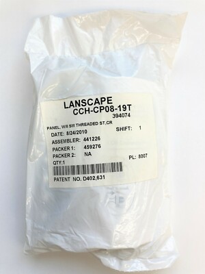 NOB - Corning CCH-CP08-19T Panel ST Singlemode/SM, Simplex, 8 Fiber OS2, UPC