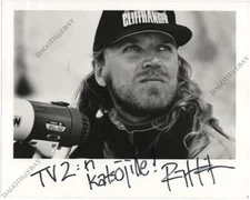 CLIFFHANGER 8x10 Photo RENNY HARLIN Die Hard Nightmare Elm St 4 Autograph SIGNED