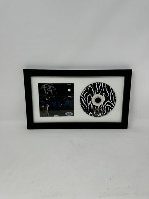 FREDDIE GIBBS SIGNED AUTOGRAPHED FRAMED BANDANA CD MADLIB PSA/DNA