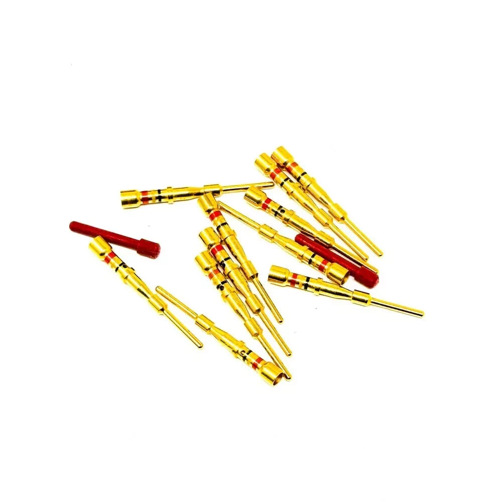 その他 A&T ITT Cannon 030-9036-021 Crimp Contact Pins Gold MS3193A-20A, Box