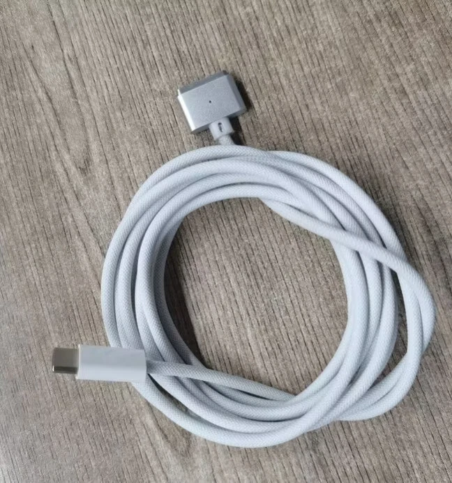 Apple MacBook Air M2 Charging Cable MagSafe 3 gray - Image 3 of 4