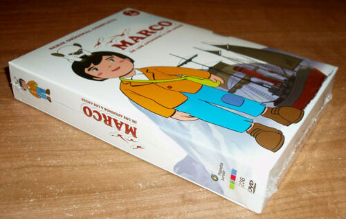 Marco de Los Apeninos a Los Andes Serie Completa Restaurada 7 DVD Nuevo Sellado - Imagen 3 de 6