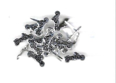 MINI MOTORCYCLE SCRAPBOOKING DECORATIVE BRADS EYELET OUTLET 8 PCS | eBay