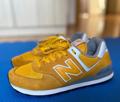 New Balance 574 Swede Gold -Yellow- Grey men size EU 41 - Us 8 | eBay