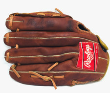 Rawlings RBG36 Fastback Series, RHT Leather Baseball Glove, Basket Web, 12 1/2"