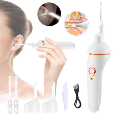 Clean Ear Automatic Machine Ear Cleaner Painless Automatic Electric Vacuum Earwax Remover Cleaning ...