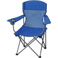 ozark trail mesh lounge chair with footrest