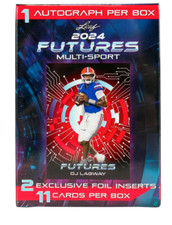 2024 Leaf Futures Multi-sport Blaster Box 11 Cards per Box - Factory Sealed