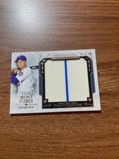 2015 Museum Collection Momentous Material Jumbo Relics Wilmer Flores (11/50)