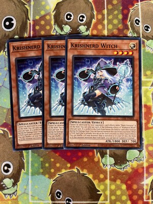 Yugioh Krishnerd Witch LEDE-EN084 Playset 
