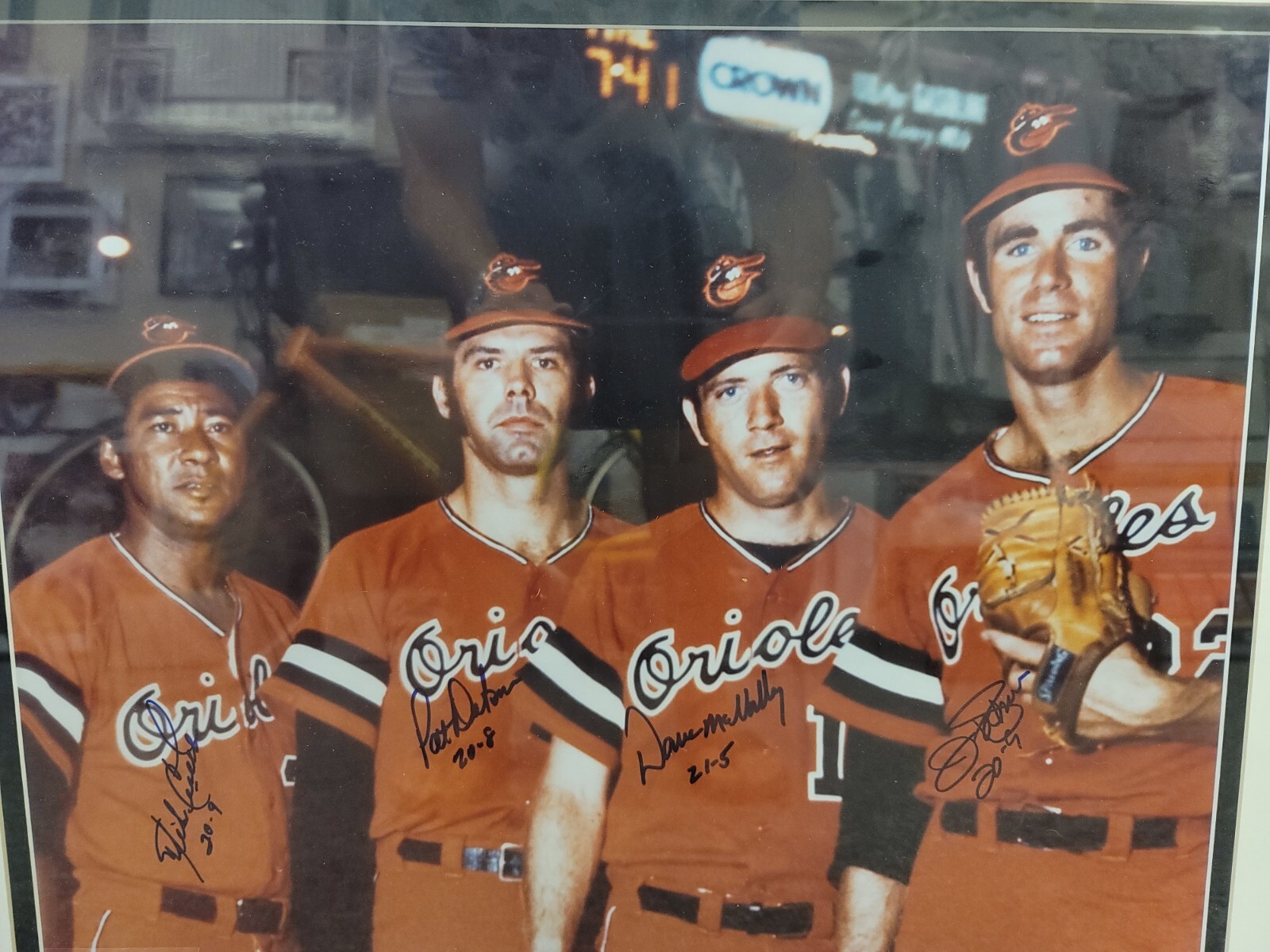 Baltimore Orioles 4 20 Game Winners MultiSigned 16x20 COA eBay