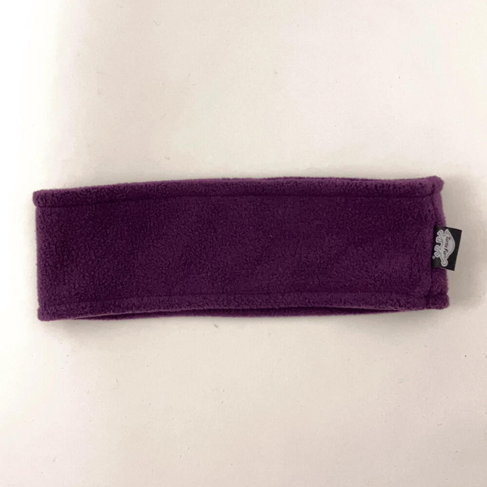 Royal Purple Black Label Turtle Fur Fleece Winter Headband Ski Ear Warmer