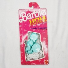 Barbie Kitchen Colorful Extras 1991 Mattel Colorful Cookware Sealed Kid's Toy