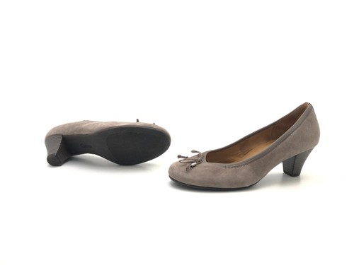 Gabor Damen Pumps Absatzschuh Stöckelschuhe Heels Grau Gr. 39 (UK 6) - Picture 2 of 8