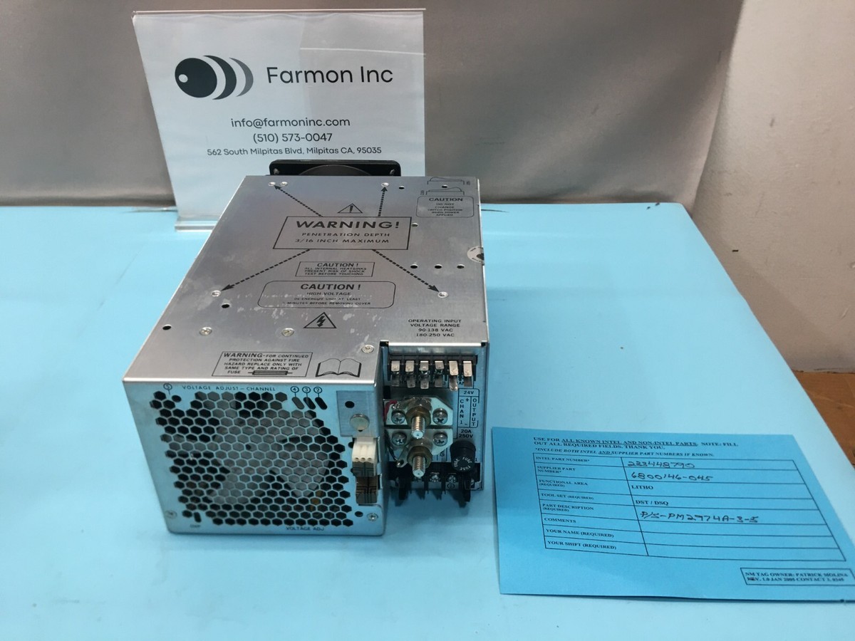 PIONEER MAGNETICS PM2974A-3-5 POWER SUPPLY, 167128 | eBay