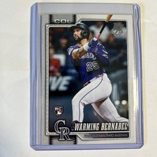 Warming Bernabel 2026 Topps Series 1 #55 RC Rockies Baseball Card