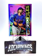 2026 Topps Series 1 - Topps Profiles Francisco Lindor #TP-10 Pink Foil