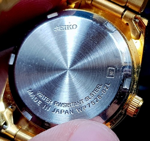Seiko 5 Quartz Day Date Dial 21 Jewels China Made Waman Wrist WATCH - Picture 11 of 21