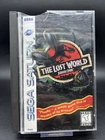 Jurassic Park The Lost World Sega Saturn Game Disc, Manual & Damaged Case