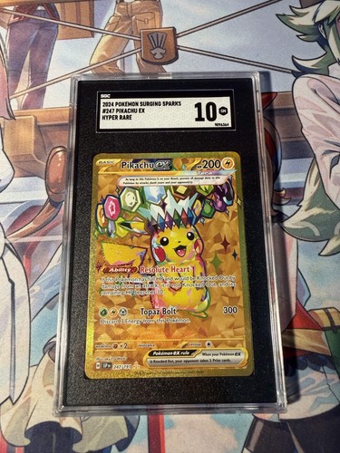 Pikachu ex graded SGC 10 for sale on eBay