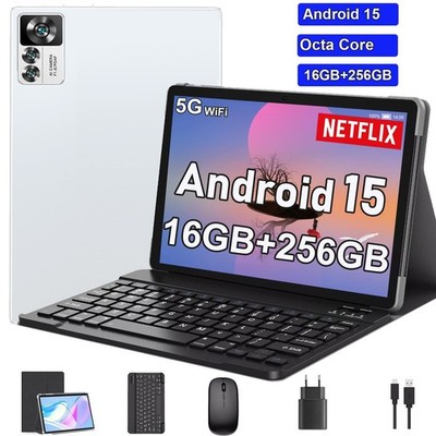 2025 New Tablet 16GB+256GB 10 Zoll Android15 1920*1200 8000mAh 5MP+2MP 5G WiFi6