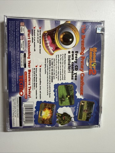 Monster Rancher 2 PlayStation 1, 1999) New Sealed - Picture 2 of 2