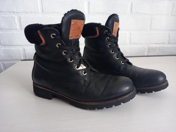 Women Panama Jack Boots Black 39