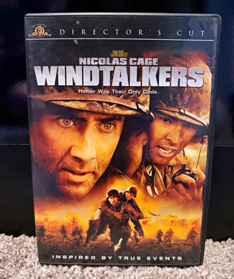 MGM Windtalkers Director's Cut DVD Widescreen Commentary R 2002 153 Min