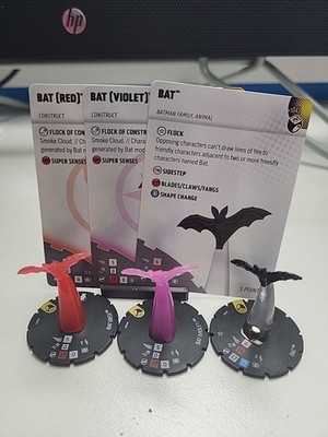 DC Heroclix Bats! #s041, s044, and s048 from Lantern Legacy