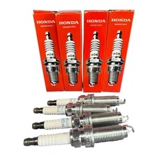 4PCS Genuine NGK 12290-6A0-A01 Spark Plug DILKAR8P8SY For Honda Civic CR-V 92411