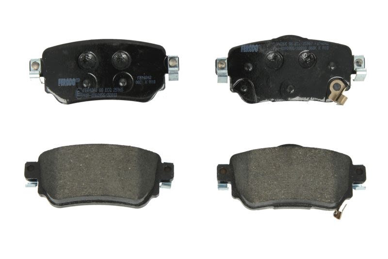 Kit de plaquettes de frein FERODO FDB4842 de qualité supérieure pour frein à disque Kadjar