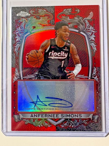 2025 Topps Chrome Anfernee Simons Signature Style (RAW)