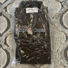FLYING CROSS MENS BDU Long Sleeve Shirt Brown size Large X-Long X35R5894