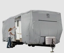 Classic Accessories Adco  Travel Trailer Cover, Fits 18" - 20" RVs