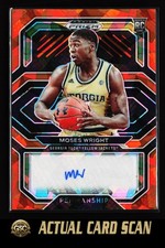 2021 Panini Prizm Draft Picks #CP-MWR Moses Wright Prizms Orange Ice