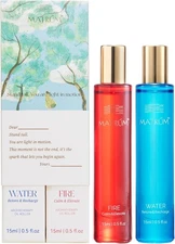 MATRUM Ease Menstrual Discomfort Blend Essential Oil Roll On, 100% Pure Aromethe