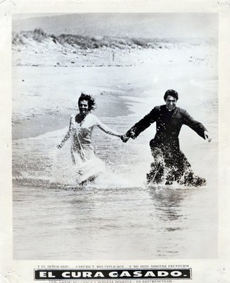 Lando Buzzanca + Karin Schubert in Il prete sposato(1970)   Vintage Photo 1205K