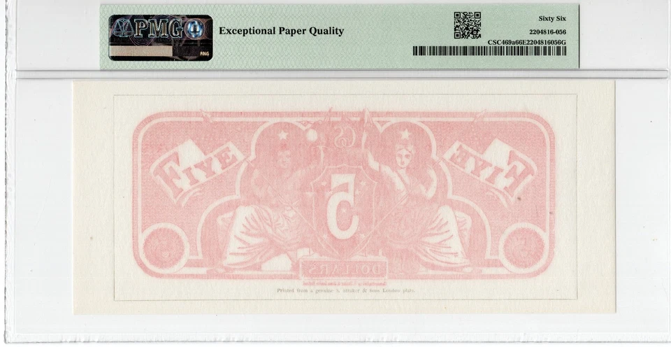 Set of 6 Chemicographic CSA backs - PMG Gem Uncirculated 66 EPQ - GEM! - Image 2 of 4