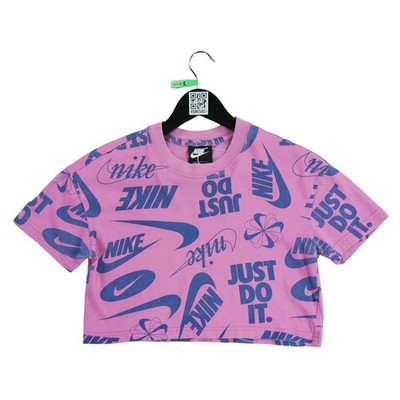 Nike Damen Sportswear T-Shirt in Rose Groesse XS #QWE0399