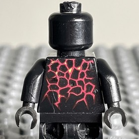 LEGO Ninjago NRG Cole Minifigure Rise of the Snakes NJO0057 No Helmet - 3F