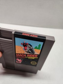 Mach Rider (Nintendo NES) 5 Screw Variant Cartridge  Tested