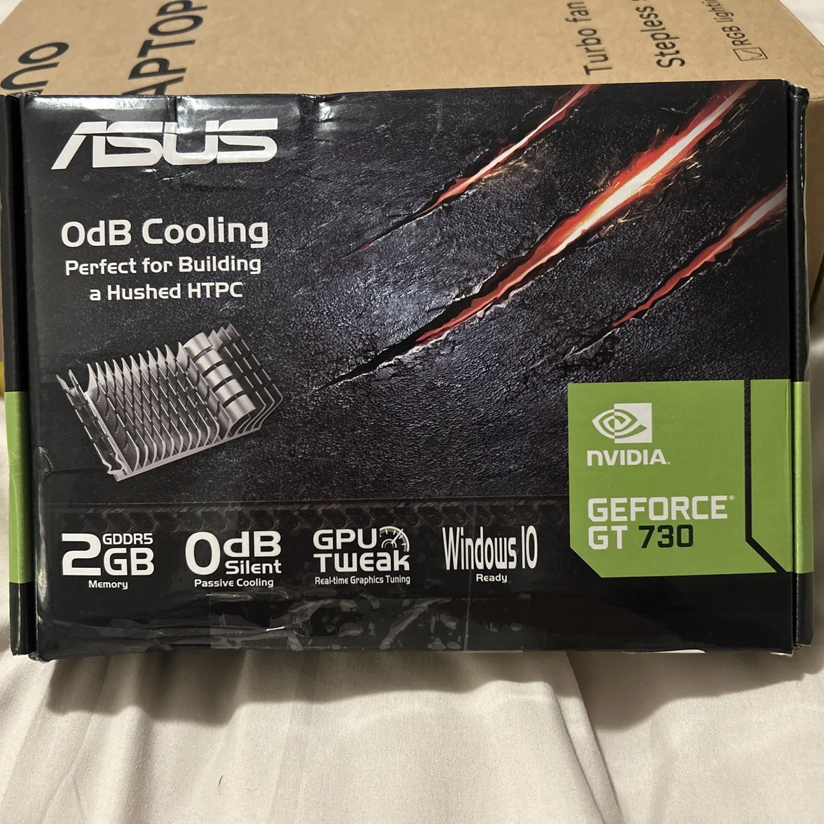 ASUS GT730 4H SL 2GD5 NVIDIA GeForce GT 730 2 Go GDDR5   90YV0H20 M0NA00 | Cartes graphiques