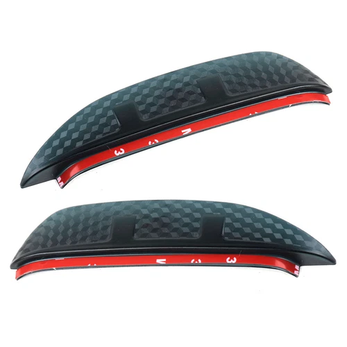 2pcs Rearview Mirror Rain Guard Cover Visor Shield Fit for Honda Civic 2016 2017 - Picture 2 of 6