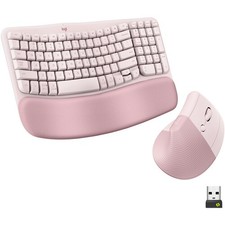 LOGITECH Wave Keys and Lift Combo - Rose 920-013612 